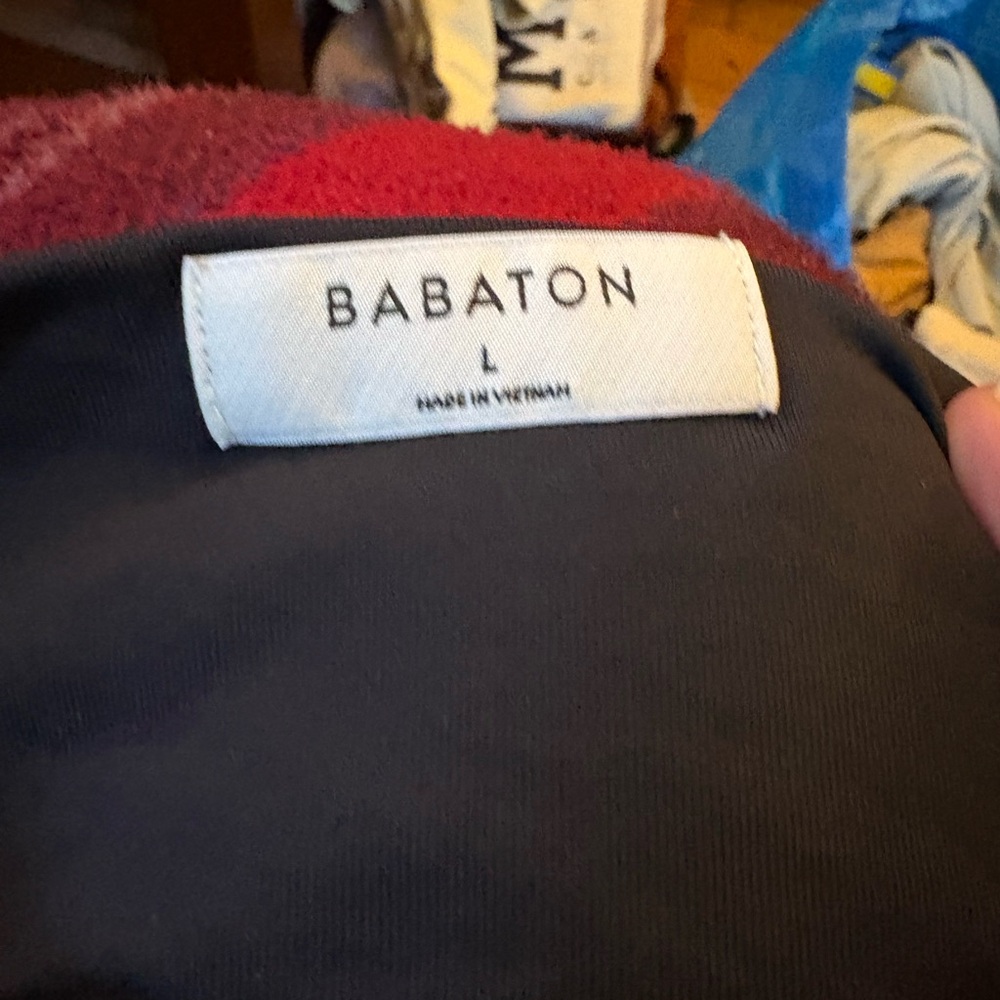 Babaton Midnight Black Contour Shoulder Pad Bodysuit Size L - Picture 4 of 7